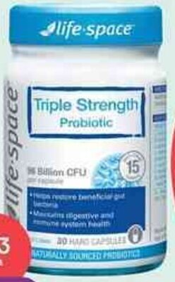 Discount Drug Stores Life-Space Triple Strength Probiotic 30 Capsules offer