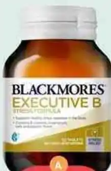 Discount Drug Stores Blackmores Executive B Stress Formula 62 Tablets offer