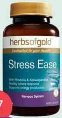 Discount Drug Stores Herbs Of Gold Stress Ease 60 Tablets offer