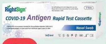 Discount Drug Stores RightSign COVID-19 Antigen Rapid Test 2 Pack or 5 Pack offer