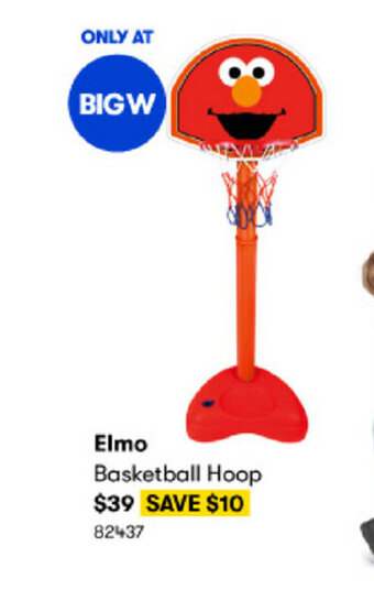 Elmo Basketball Hoop