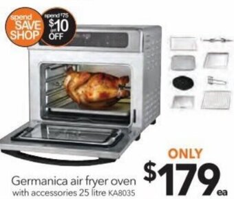 Cheap as Chips Germanica Air Fryer Oven offer