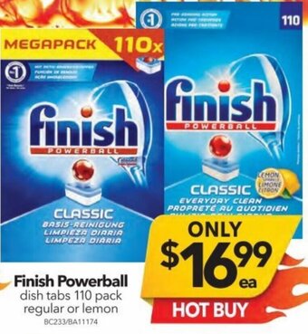 Cheap as Chips Finish Powerball offer