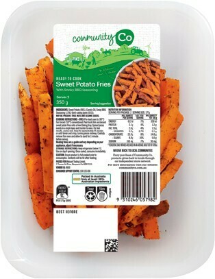 IGA Community Co Sweet Potato Fries with Mexican Seasoning 350g offer