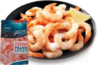 IGA Global Premium Cooked Prawn Cutlets 500g offer