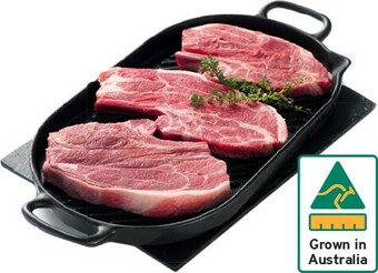 IGA Australian Lamb Forequarter Chops offer