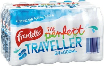 IGA Frantelle Spring Water 24x600mL offer