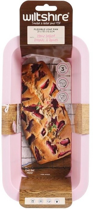 BIG W Wiltshire Bend N Bake Loaf Pan - Pink offer