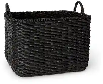 BIG W House & Home Rounded Black Twisted Basket - X Large offer