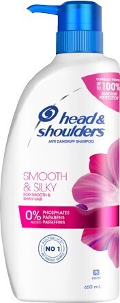 BIG W Head & Shoulders Smooth & Silky Anti Dandruff Shampoo 660mL offer