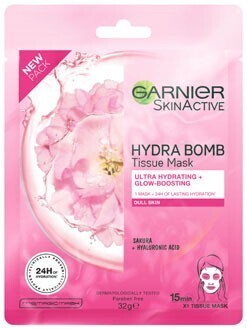 BIG W Garnier Hydra Bomb Hyaluronic Acid + Sakura Sheet Mask offer