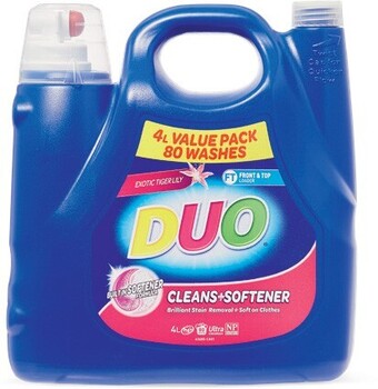 BIG W Duo Laundry Liquid 4-Litre offer