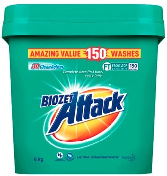 BIG W Biozet Laundry Powder 6kg offer