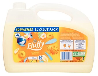 Fluffy Fabric Softener 5-Litre