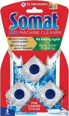 BIG W Somat Duo Dishwasher Cleaner 3 Pack offer