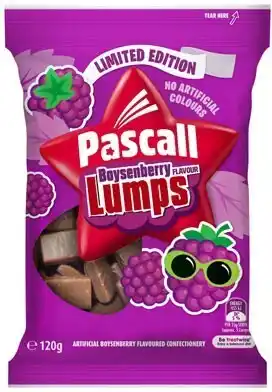 BIG W Pascall Boysenberry Lumps 120g offer