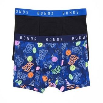 BIG W Bonds Kids 2-Pack Trunks offer