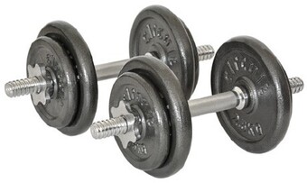 BIG W Circuit 18kg Dumbbell Weights Set offer