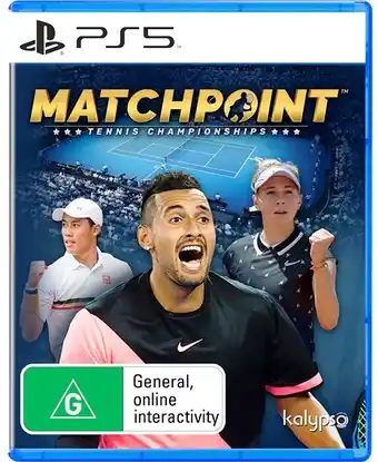 BIG W PS5 Matchpoint: Tennis Championships offer