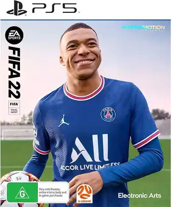 BIG W PS5 FIFA 22 offer