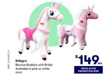 Kidsgro Bounce Buddies with Bridal