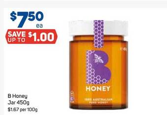 Foodland B Honey Jar 450g offer