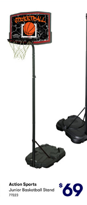 BIG W Action Sports Junior Basketball Stand offer