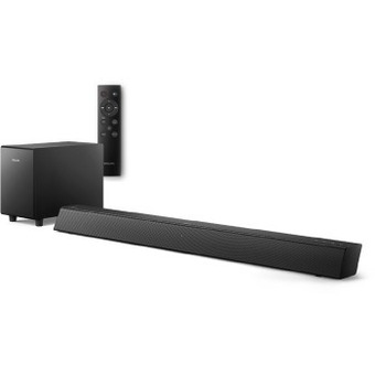 BIG W Philips 2.1CH Soundbar with Wireless Subwoofer Bluetooth and HDMI ARC offer