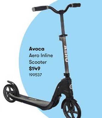 BIG W Avoca Aero Inline Scooter offer