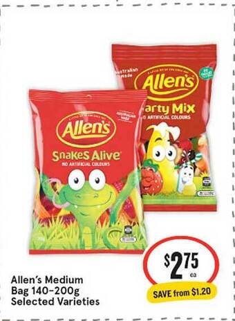 IGA Allen's Medium Bag offer