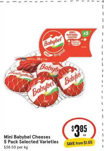 IGA Mini Babybel Cheeses offer