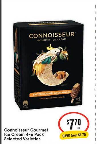 Connoisseur Gourmet Ice Cream