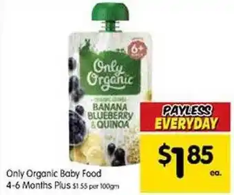 Only Organic Baby Food