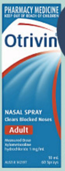 Otrivin Adult Nasal Spray 10ml
