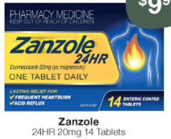 Zanzole 24HR 20mg 14 Tablets