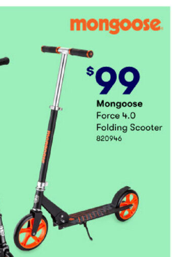 Mongoose Force 4.0 Folding Scooter