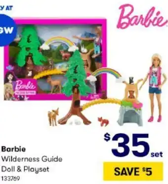 BIG W Barboe Wilderness Guide Doll & Playset 133769 offer