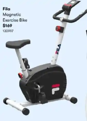 BIG W Fila Magnetic Exercise Bike 130997 offer