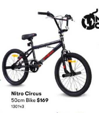 BIG W Nitro Circus 50cm Bike offer