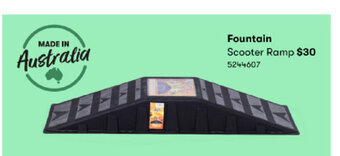 BIG W Fountain Scooter Ramp offer