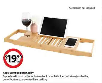 Coles Kodu Bamboo Bath Caddy offer
