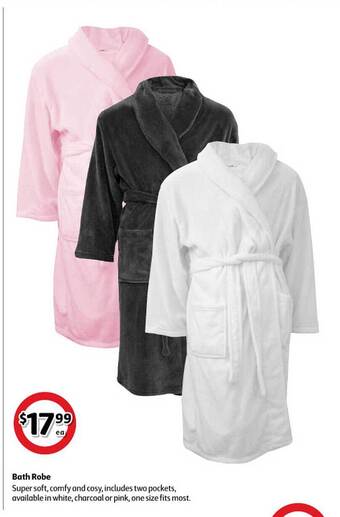 Coles Bath Robe offer