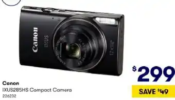 BIG W Canon IXUS285HS Compact Camera 226232 offer