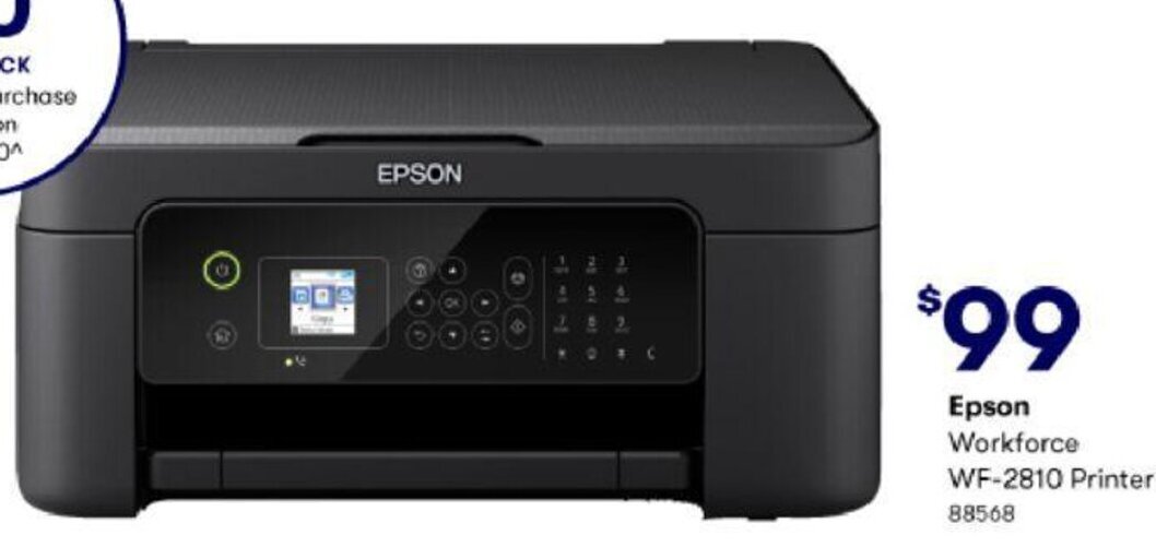Epson Workforce WF-2810 Printer 88568 
