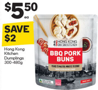 Woolworths Hong Kong Kitchen Dumplings 300-480g offer