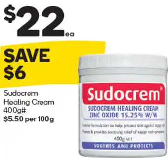 Woolworths Sudocrem Healing Cream 400 g offer