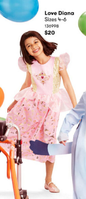 BIG W Love Diana Sizes 4-6 offer