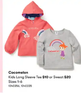 BIG W Cocomelon Kids Long Sleeve Tee offer