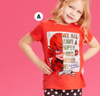 BIG W Miraculous Ladybug Tee Sizes 3-8 offer