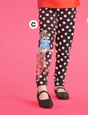 BIG W Miraculous Ladybug Leggins Sizes 1-6 offer